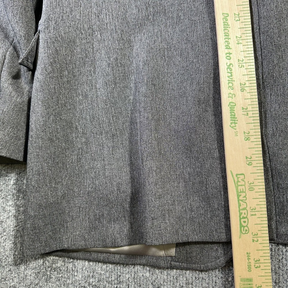 Vintage Circle S Blazer Jacket 44R Gray Smiley Western Cowboy Rodeo Made in USA - Picture 11 of 14